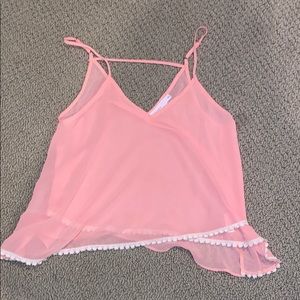 Sweet orange top for summer